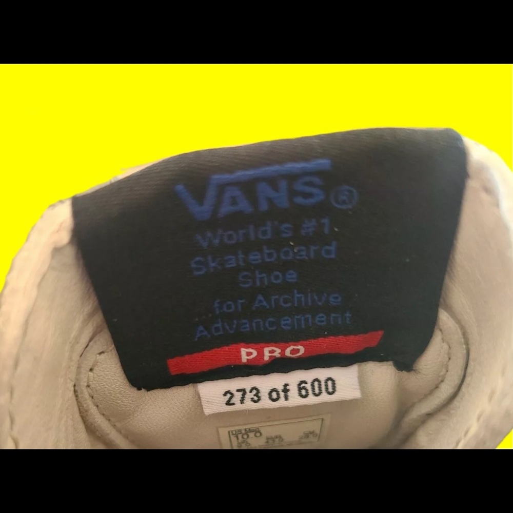 VANS VAULT X POWELL PERALTA X TAKA HAYASHI Full Caballero Pro Numbered mens us10 - Picture 3 of 10